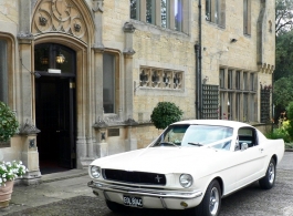Ford Mustang for weddings in East Grinstead