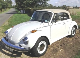VW Beetle for weddings in Windsor