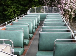 Classic open top bus for weddings in Fareham