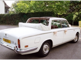 Rolls Royce Silver Shadow wedding car in Dartford