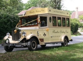 Vintage Wedding Bus hire in Southsea